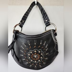 Franco Sarto black leather purse